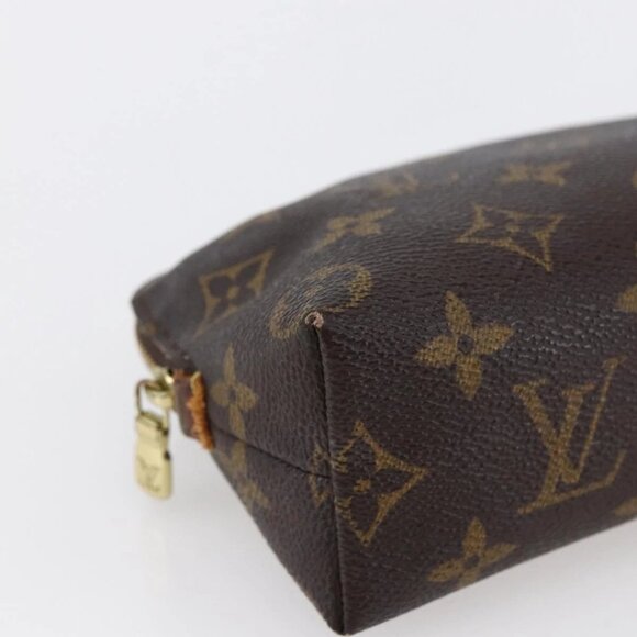 LOUIS VUITTON Monogram Pochette Cosmetic PM Pouch M43998 LV Auth 146123 - Picture 9 of 16